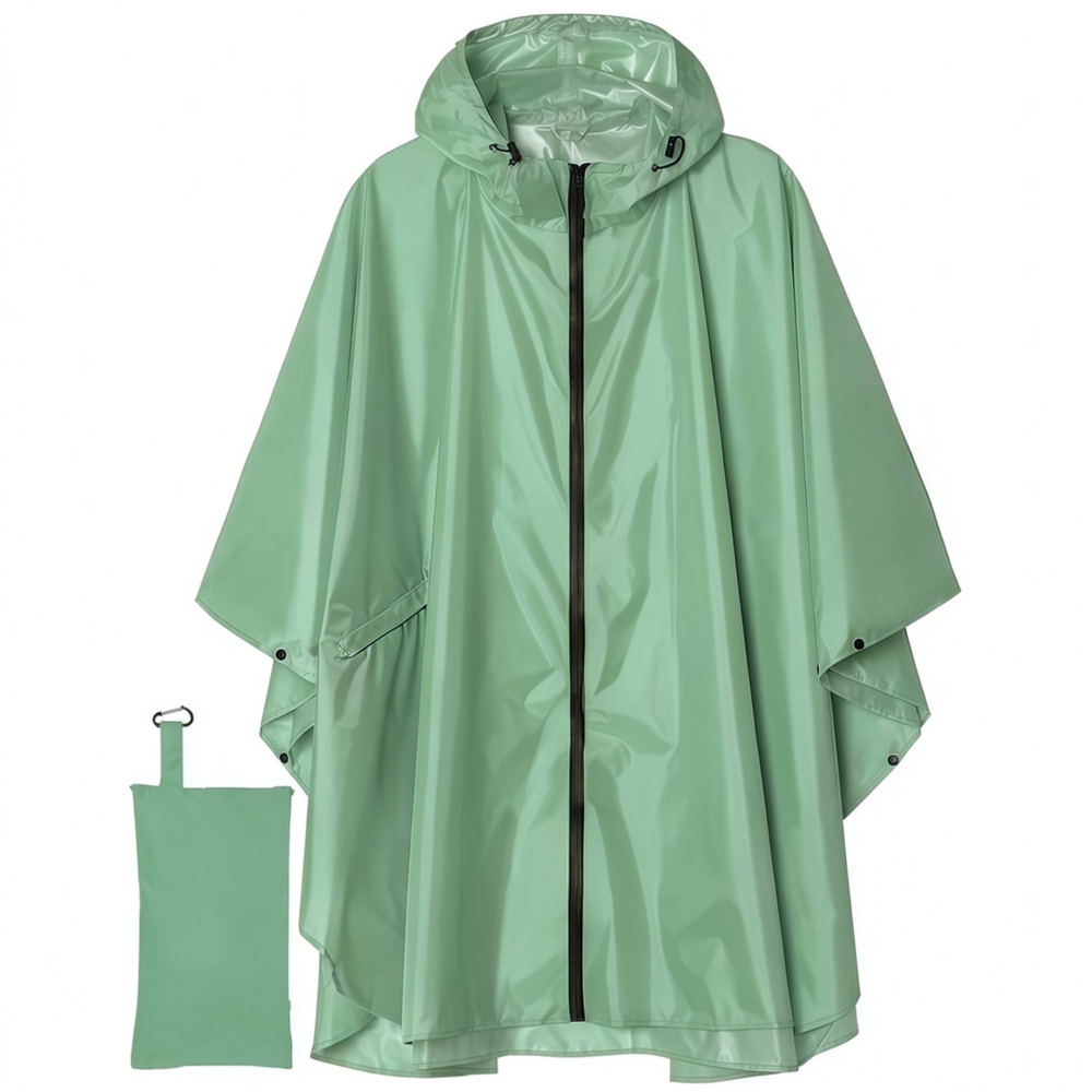Durable Waterproof Rain Poncho - Camping Rain Poncho 评论和价格